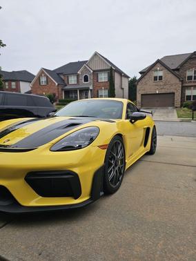 Racing Yellow 2024 Porsche 718 Cayman GT4 RS