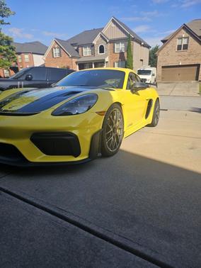 Racing Yellow 2024 Porsche 718 Cayman GT4 RS