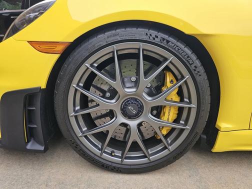 Racing Yellow 2024 Porsche 718 Cayman GT4 RS