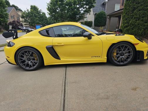 Racing Yellow 2024 Porsche 718 Cayman GT4 RS