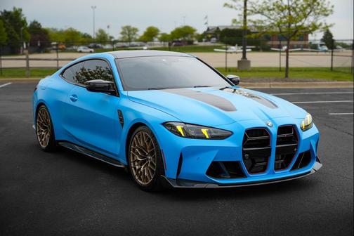 BMW Individual Riviera Blue 2025 BMW M4 Base