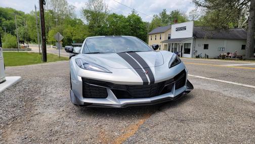Silver Flare Metallic 2023 Chevrolet Corvette Z06