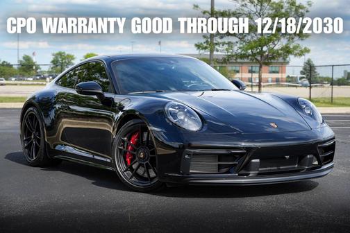 Jet Black Metallic 2024 Porsche 911 Carrera 4 GTS