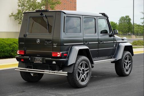 designo Night Black Magno Matte 2017 Mercedes-Benz G 550 4x4 Squared Base