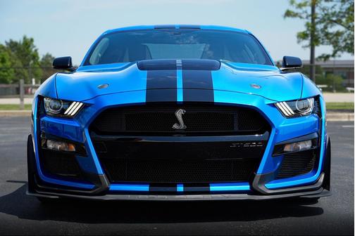 Velocity Blue Metallic 2021 Ford Shelby GT500 Base