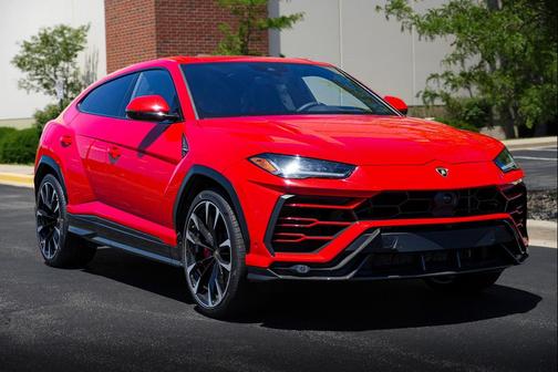 Rosso Mars Metallic 2019 Lamborghini Urus SUV