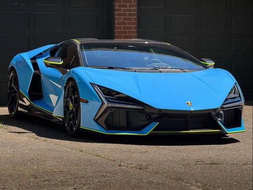 Blue Cepheus 2024 Lamborghini Revuelto Coupe