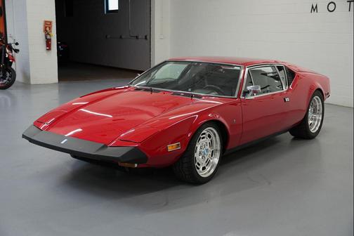 Red 1973 DeTomaso Pantera
