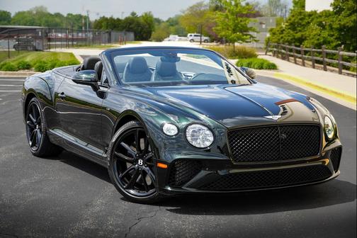 Midnight Emerald Metallic 2022 Bentley Continental GT V8