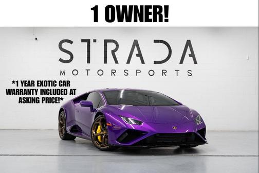 Viola Pasifae Pearl 2023 Lamborghini Huracan EVO Coupe RWD