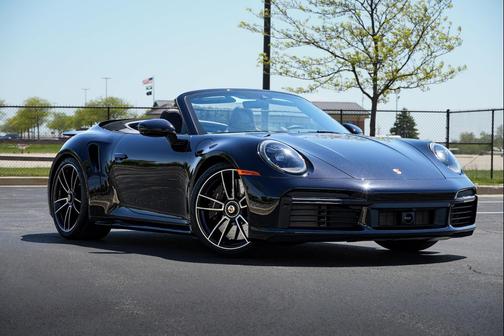 Jet Black Metallic 2021 Porsche 911 Turbo S