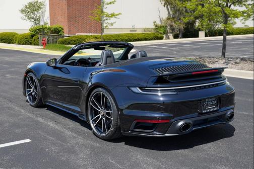 Jet Black Metallic 2021 Porsche 911 Turbo S
