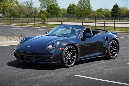 Jet Black Metallic 2021 Porsche 911 Turbo S