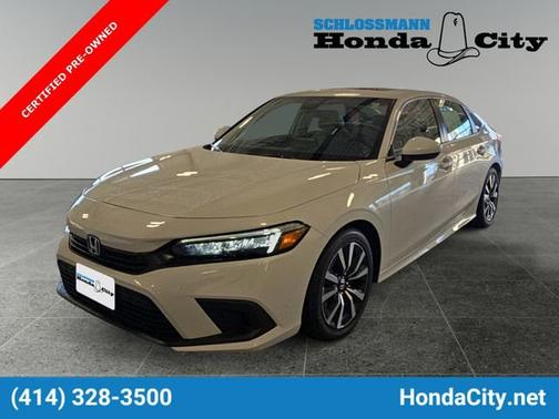 Platinum White Pearl 2024 Honda Civic