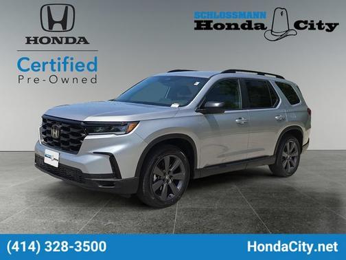 Lunar Silver Metallic 2025 Honda Pilot