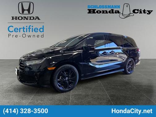 Crystal Black Pearl 2023 Honda Odyssey