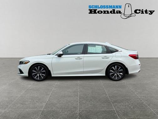 Platinum White Pearl 2023 Honda Civic