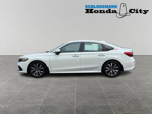 Platinum White Pearl 2023 Honda Civic