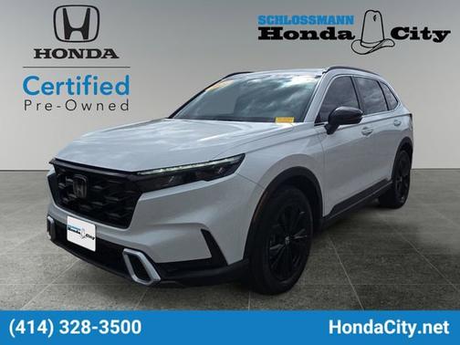 Platinum White Pearl 2024 Honda CR-V Hybrid