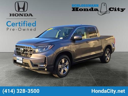 Modern Steel Metallic 2024 Honda Ridgeline