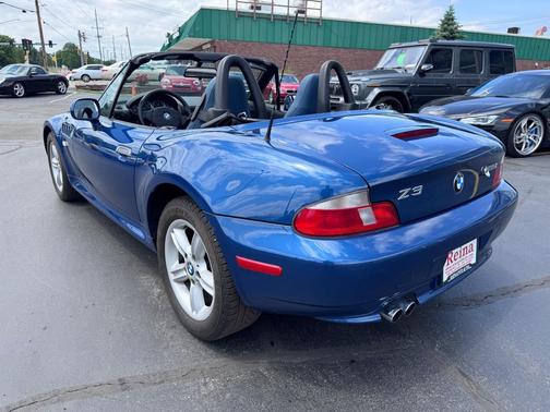 Topaz Blue Metallic 2002 BMW Z3 2.5i Roadster