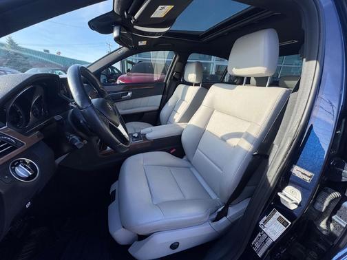 Lunar Blue Metallic 2013 Mercedes-Benz E-Class 4MATIC