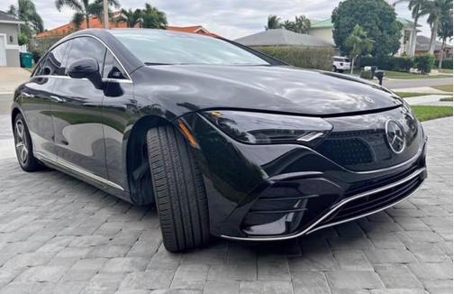 Obsidian Black Metallic 2024 Mercedes-Benz EQE 350 4MATIC