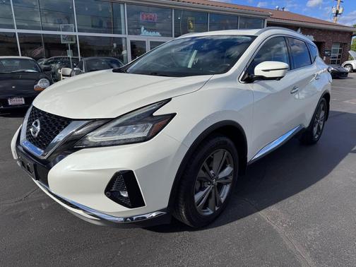Pearl White Tricoat 2019 Nissan Murano Platinum