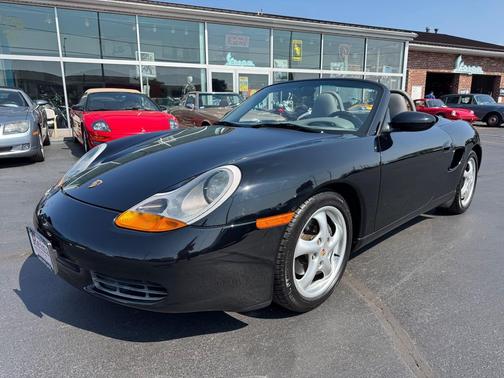 Black Metallic 2000 Porsche Boxster Convertible