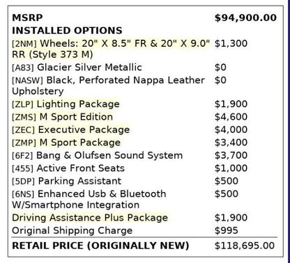 2015 BMW 650 650i