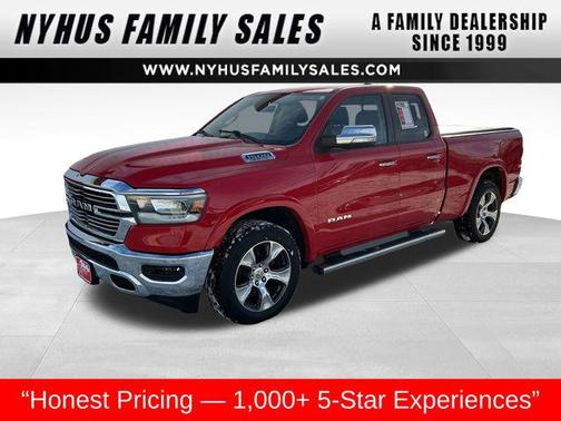 Flame Red Clearcoat 2019 RAM 1500 Laramie