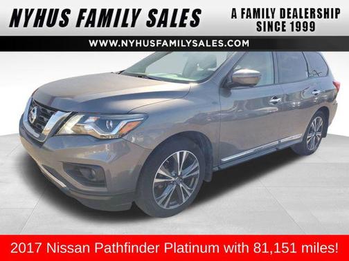 2017 Nissan Pathfinder Platinum