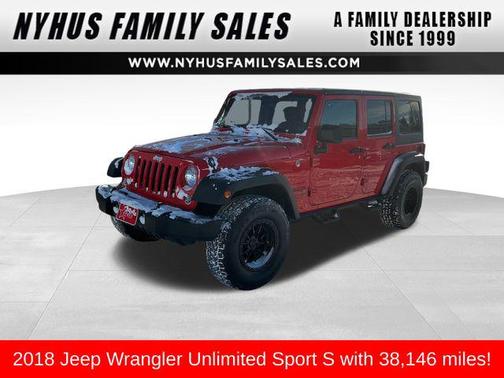 2018 Jeep Wrangler JK Unlimited Sport