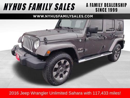 2016 Jeep Wrangler Unlimited Sahara