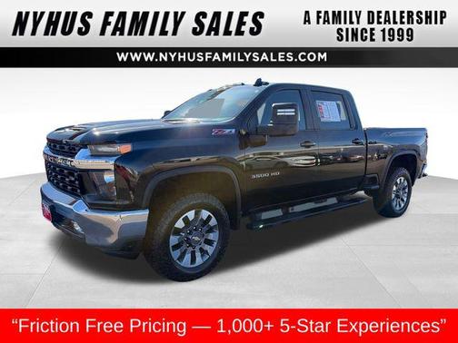 Black 2022 Chevrolet Silverado 3500 LT