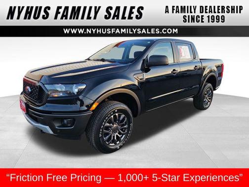 SHADOW BLACK 2020 Ford Ranger XLT