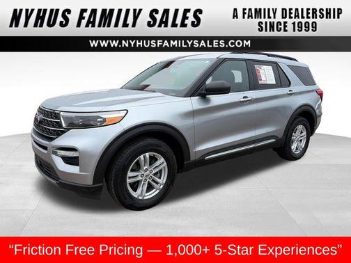 ICONIC SILVER METALLIC 2020 Ford Explorer XLT