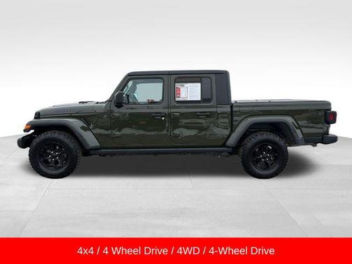 Sarge Green 2022 Jeep Gladiator Willys