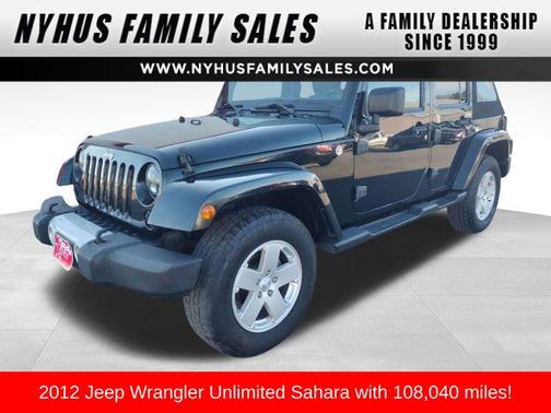 2012 Jeep Wrangler Unlimited Sahara