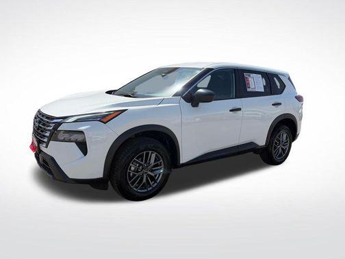 Glacier White 2024 Nissan Rogue S