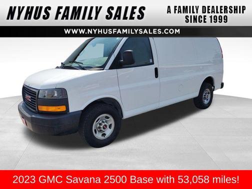 2023 GMC Savana 2500 Work Van