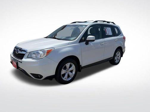 Satin White Pearl 2014 Subaru Forester 2.5i Limited