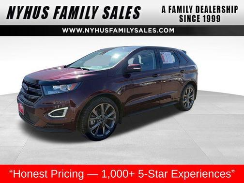 BURGUNDY VELVET MET TINT CC 2018 Ford Edge Sport