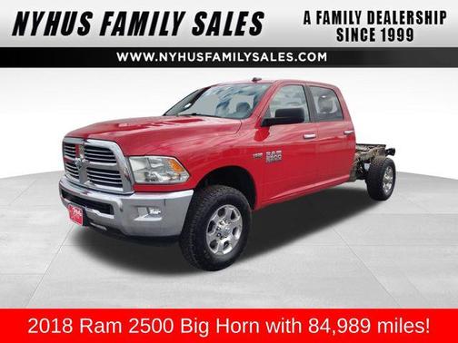 2018 RAM 2500 Big Horn Crew Cab 4x4 8' Box