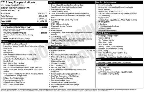 2018 Jeep Compass Latitude