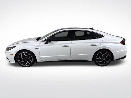 Quartz White 2021 Hyundai SONATA N Line