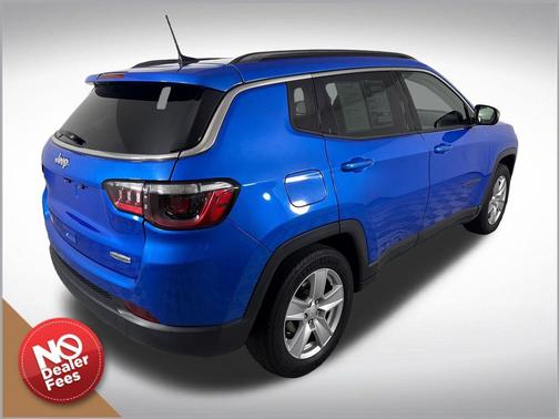 Laser Blue Pearlcoat 2022 Jeep Compass Latitude