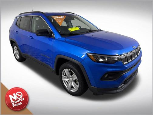 Laser Blue Pearlcoat 2022 Jeep Compass Latitude