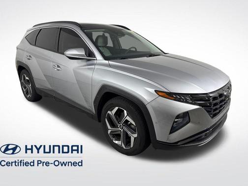 Shimmering Silver 2022 Hyundai TUCSON Limited