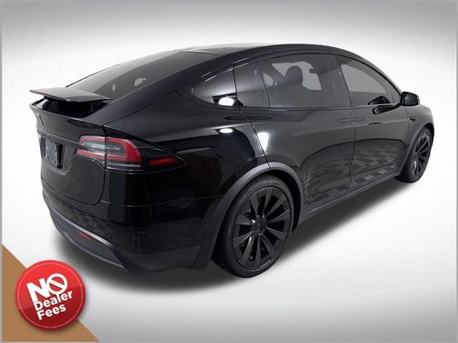Solid Black 2022 Tesla Model X Dual Motor All-Wheel Drive